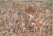 Bernard van orley The Battle of Pavia tapestry, Spain oil painting reproduction